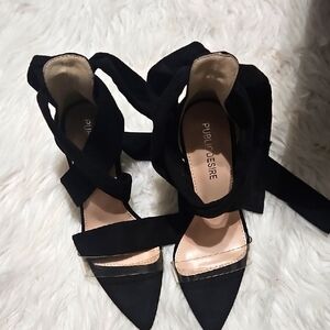 Public Desire Black Women's Heels